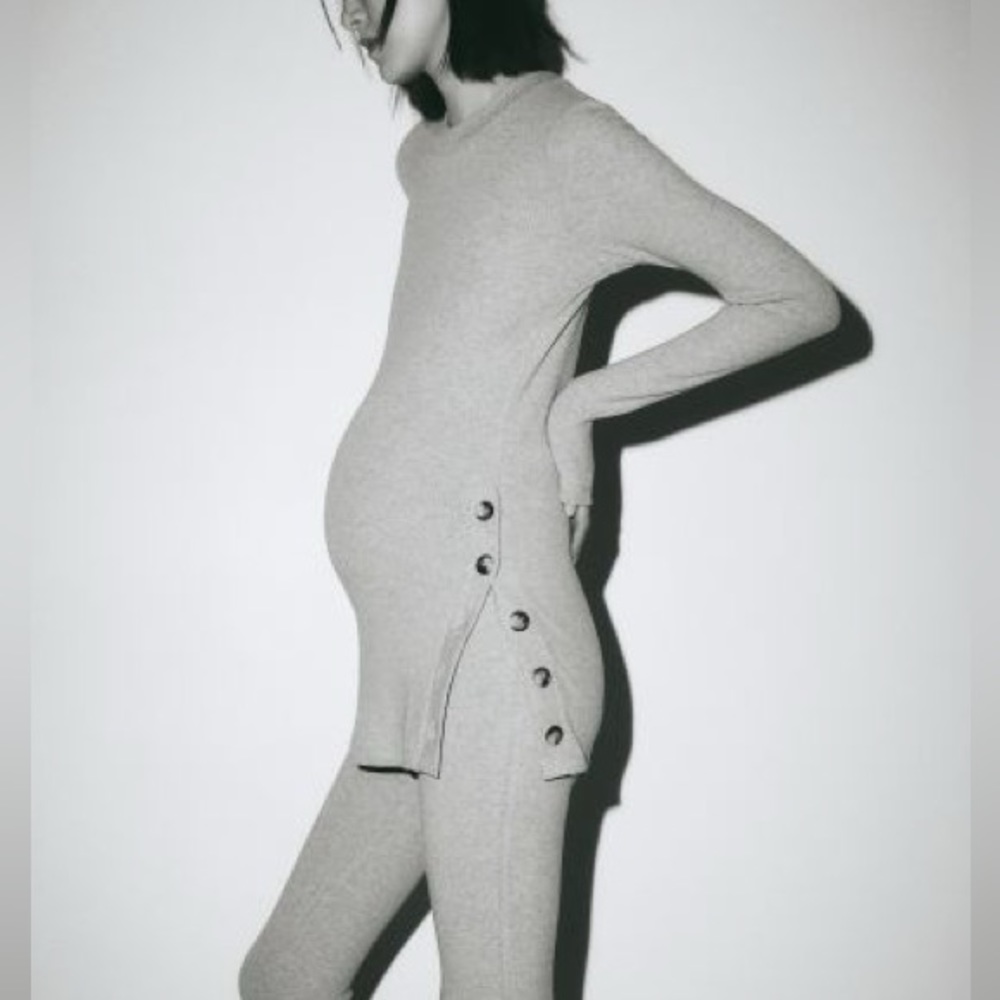 H&M MAMA Before & After Ribbed Set